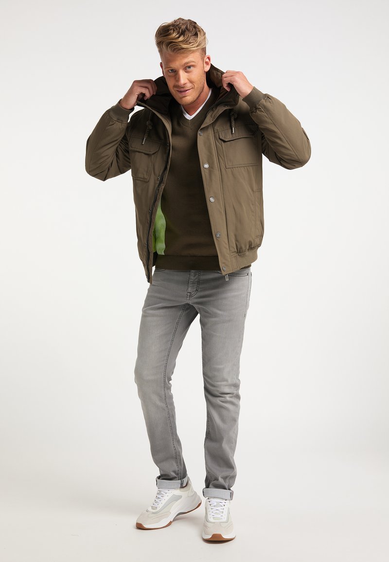 Herren Leichte Jacken | Mo MO MIMO Outdoorjacke militär oliv/oliv - JZ93920 Herren Leichte Jacken | Mo MO MIMO Outdoorjacke militär oliv/oliv - JZ93920