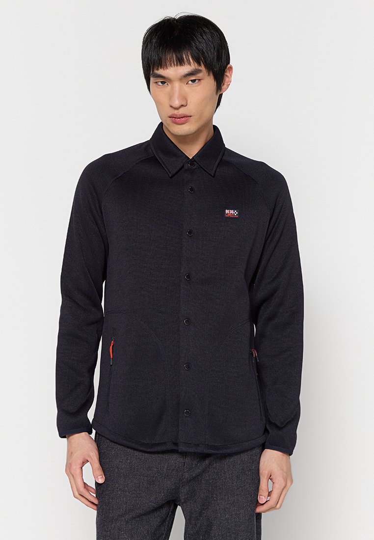 NZA New Zealand Auckland Sweater met rits blauw NZA New Zealand Auckland Sweater met rits blauw