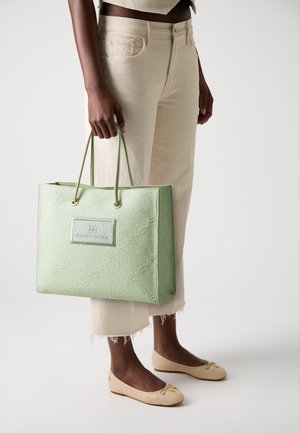 Elisabetta Franchi WOMENS BAG SET - Velká kabelka - menta