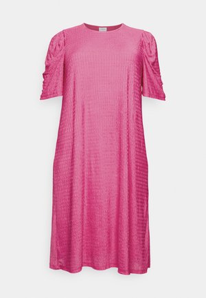 EVOKED VILA, VINATALIA MIDI DRESS - Denné šaty - pink yarrow