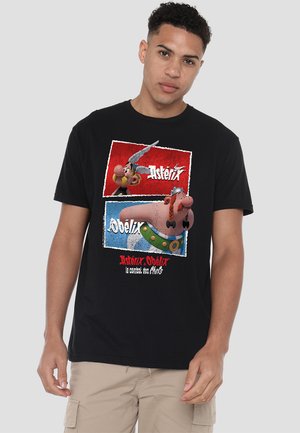 ASTERIX  OBELIX HEROIC BOXES - Print T-shirt - black