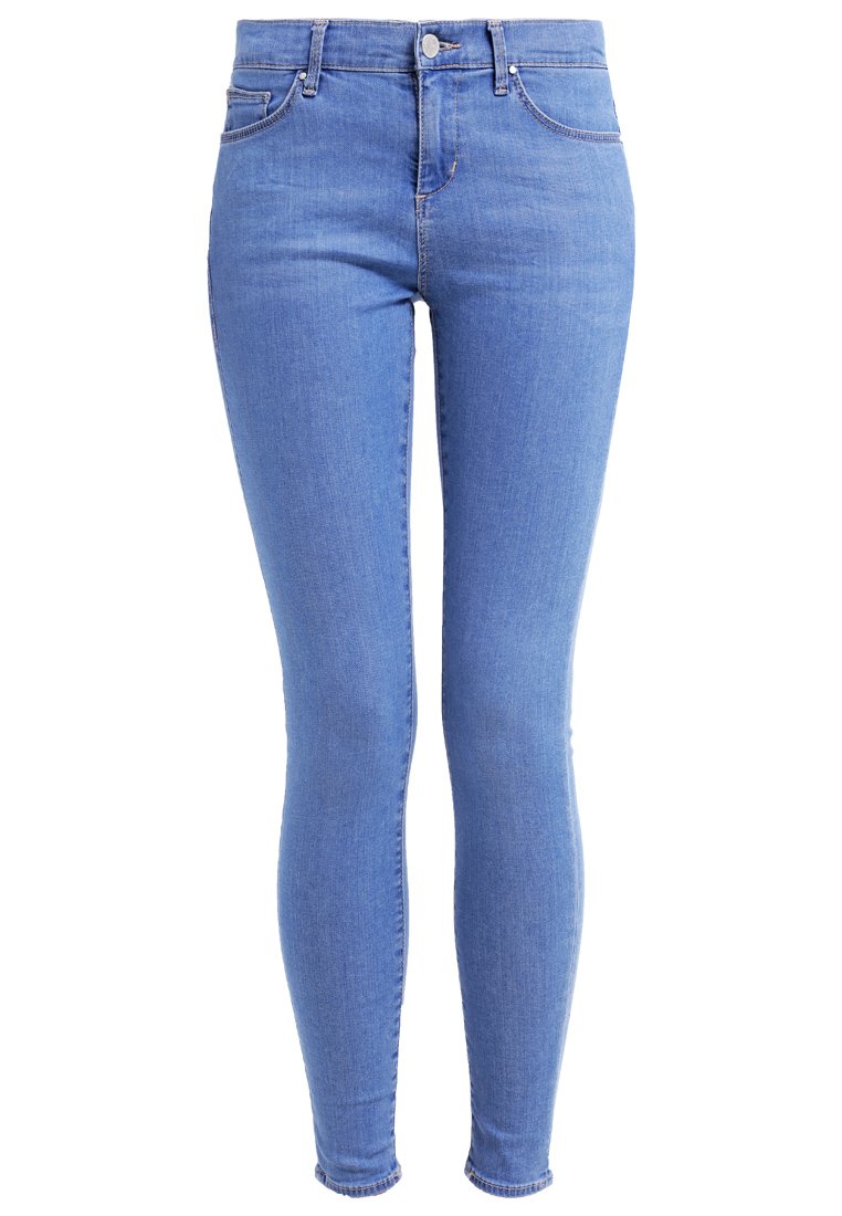 Topshop Slim fit jeans lichtblauw denim Topshop Slim fit jeans lichtblauw denim