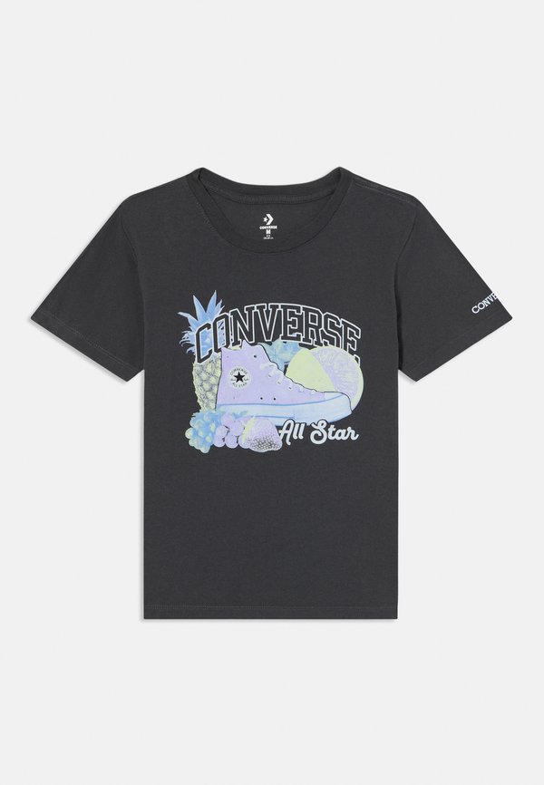 CHUCK AND FRUIT - Print T-shirt - dark matter