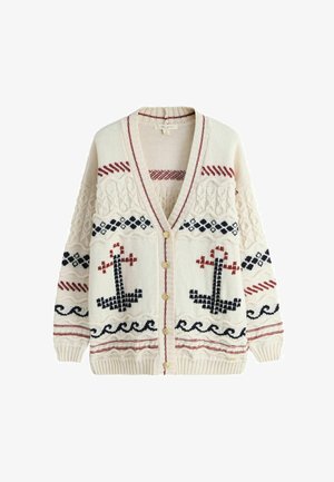 Laura Ashley, HOMESPUN ANCHOR - Cardigan - ecru