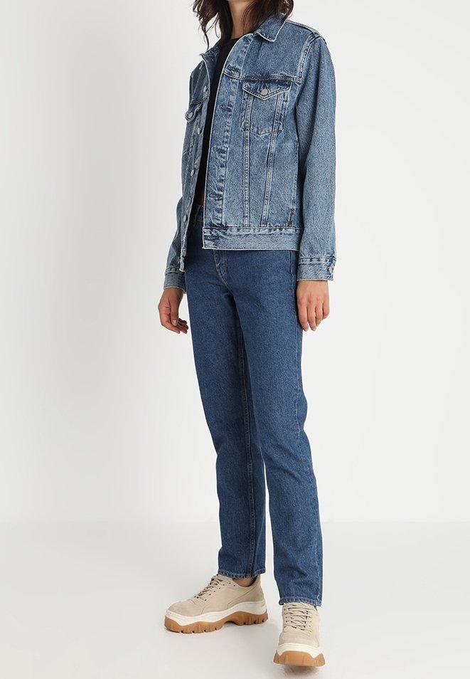 Weekday Jean droit - blue denim