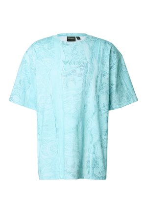 Colucci SIGNATURE TEE - T-Shirt print - aop blue