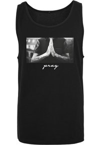 Mister Tee - HERREN PRAY - Top - black Miniatura obrázku 1