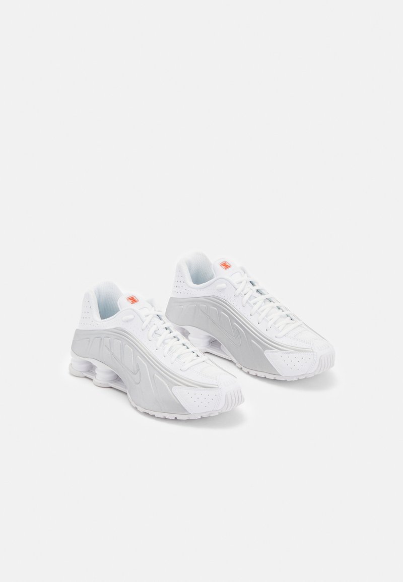 SHOX R4 white/silver-coloured/orange/metallic grey