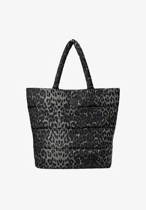 Bolso shopping - grey leopard