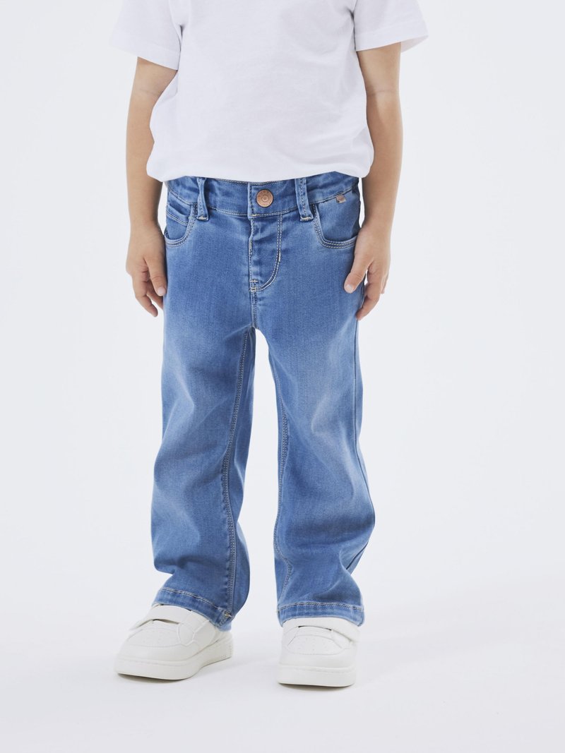 Name it - NMFSALLI BOOTCUT - Bő szárú farmerek - light blue denim, Nagyítás