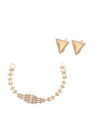 SET - Øreringe - gold-coloured