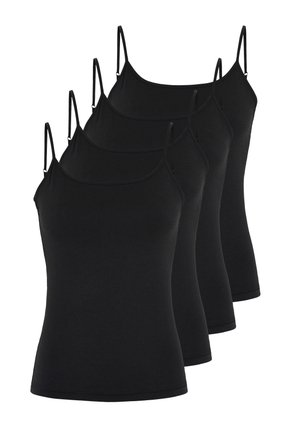 4-PACK SOFT - Undertrøjer - black