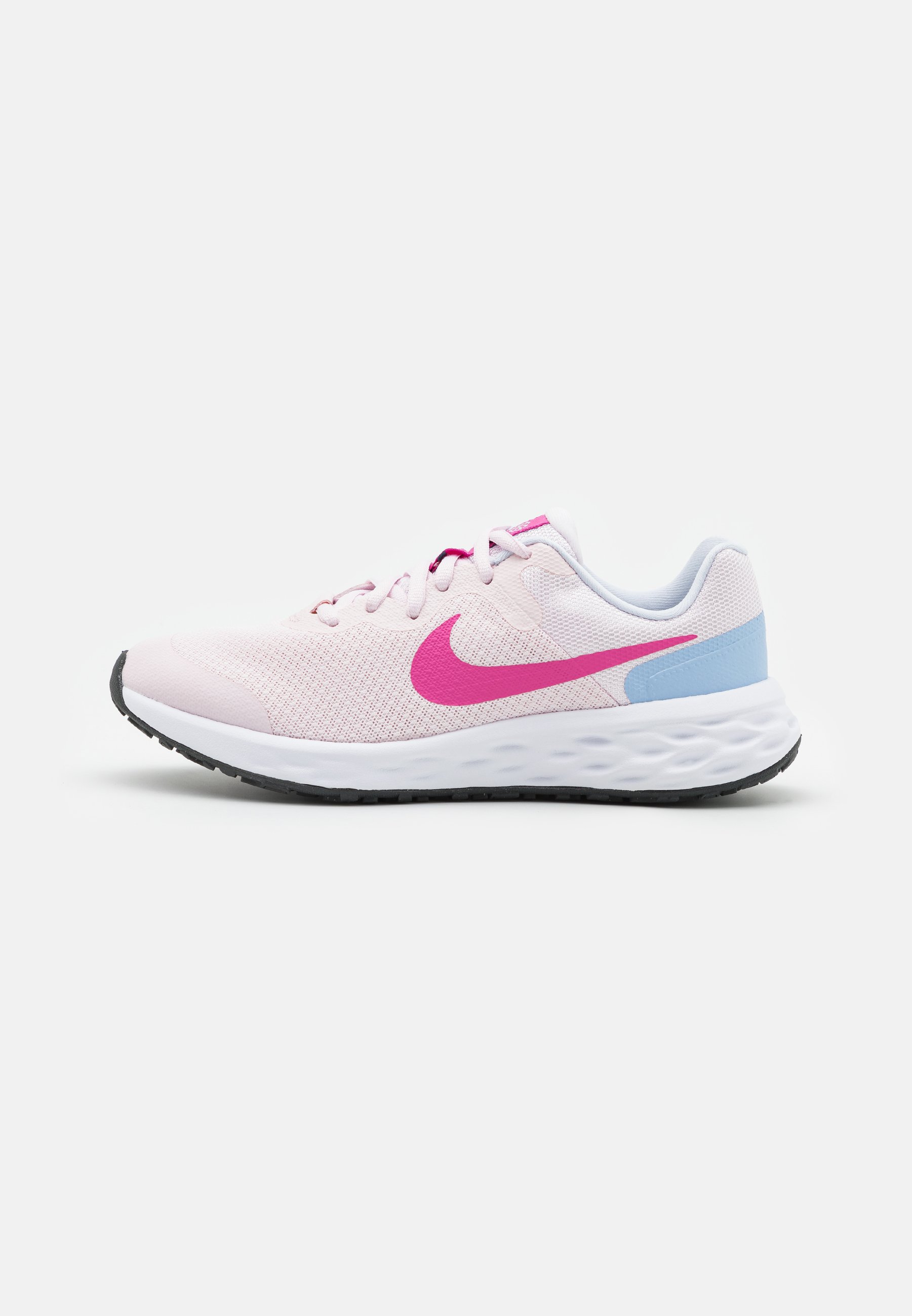 Nike Performance NIKE REVOLUTION 6 (GS) - Laufschuh Neutral - pearl pink/cosmic  fuchsia/cobalt bliss/football grey/pink