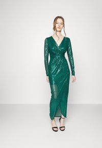 WAL G. PARTY SEQUIN DARLING DRESS - Îmbrăcăminte de ocazie - emerald green