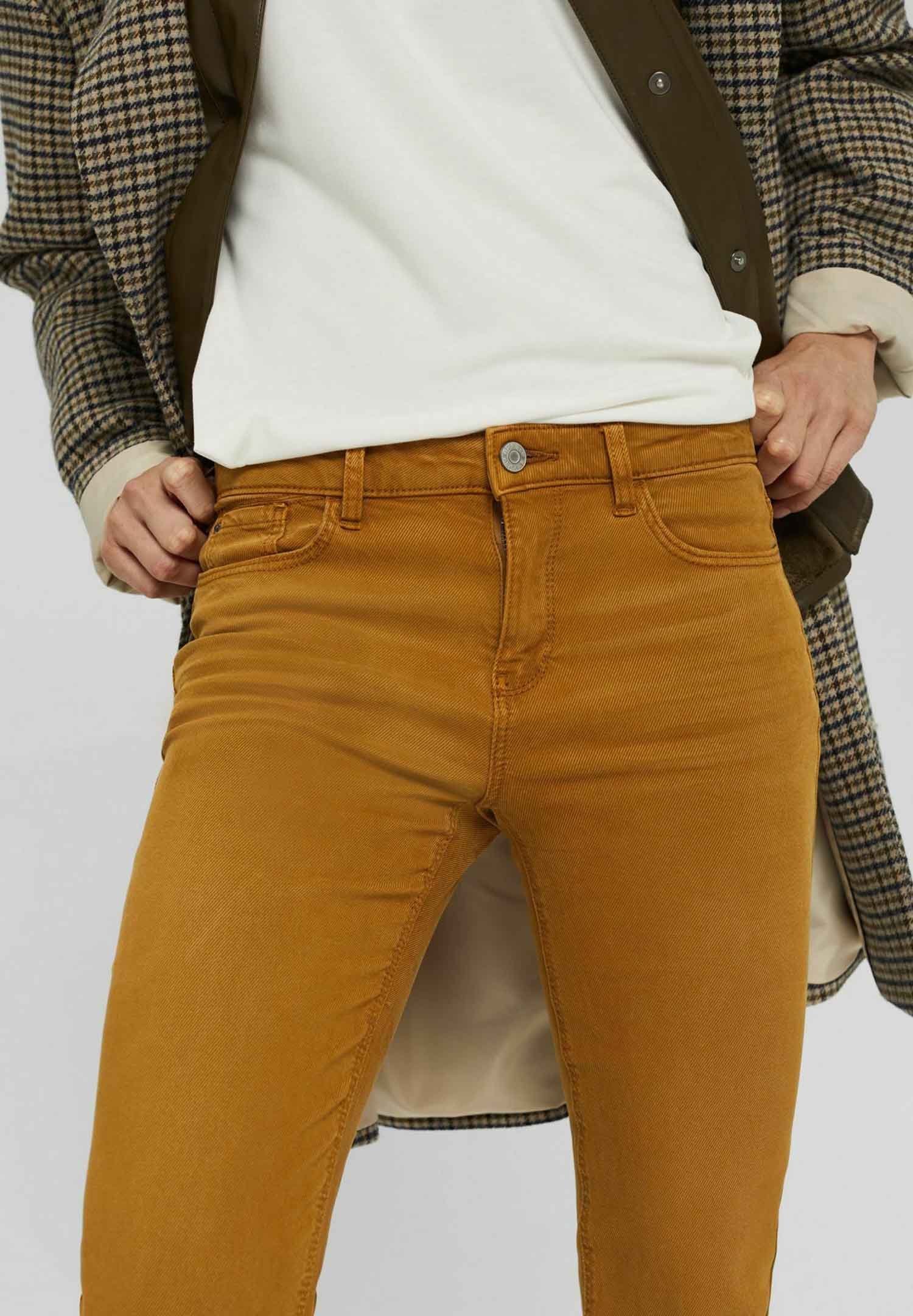Esprit Slim fit jeans - camel - Zalando.ie