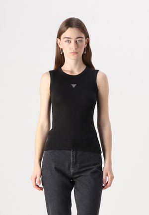 Guess ANITA EMBELLISH ME - Top - jet black