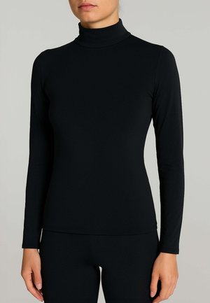 SOFT TOUCH - Maglietta a manica lunga - nero