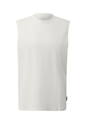 QS, T-SHIRT - Débardeur - wollweiß