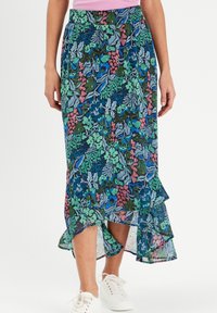 Cache Cache - LANGER - Maxi skirt - bleu Thumbnail Image 1