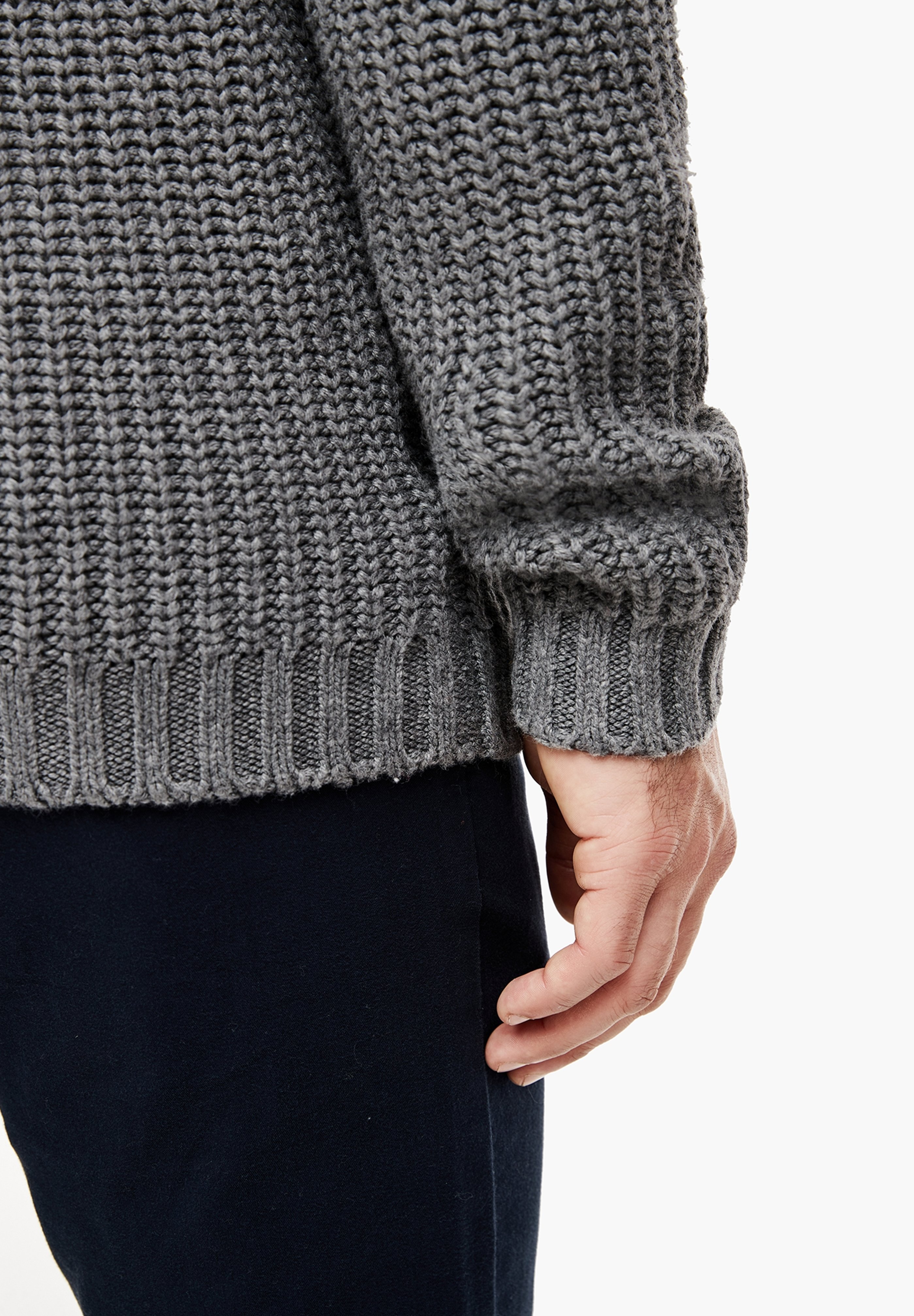 Homme MIT STREIFEN-DETAILS - Pullover Homme MIT STREIFEN-DETAILS - Pullover