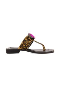 Sandalias planas - leopardo
