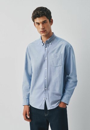 Next, REGULAR FIT - BRUSHED OXFORD LONG SLEEVE SHIRT - Shirt - light blue