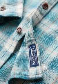 Superdry & Co Overhemd - blue check