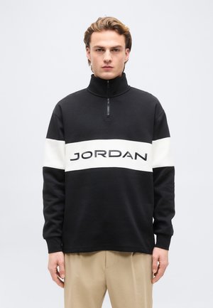 GOLF - Melegítőfelső - black/sail/dark shadow