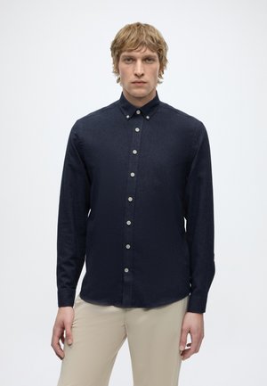 Lindbergh, BRUSHED SHIRT - Skjorter - deep navy