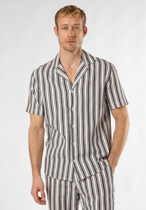 Shirt - marine weiß