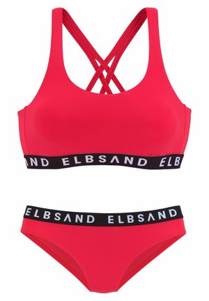 Elbsand SET - Bikini - rot