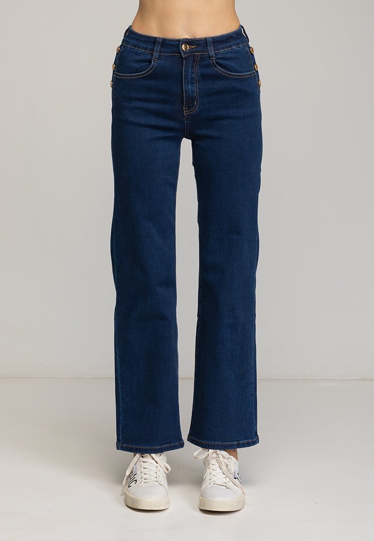 Tantra Wide leg gekleurd denim Tantra Wide leg gekleurd denim