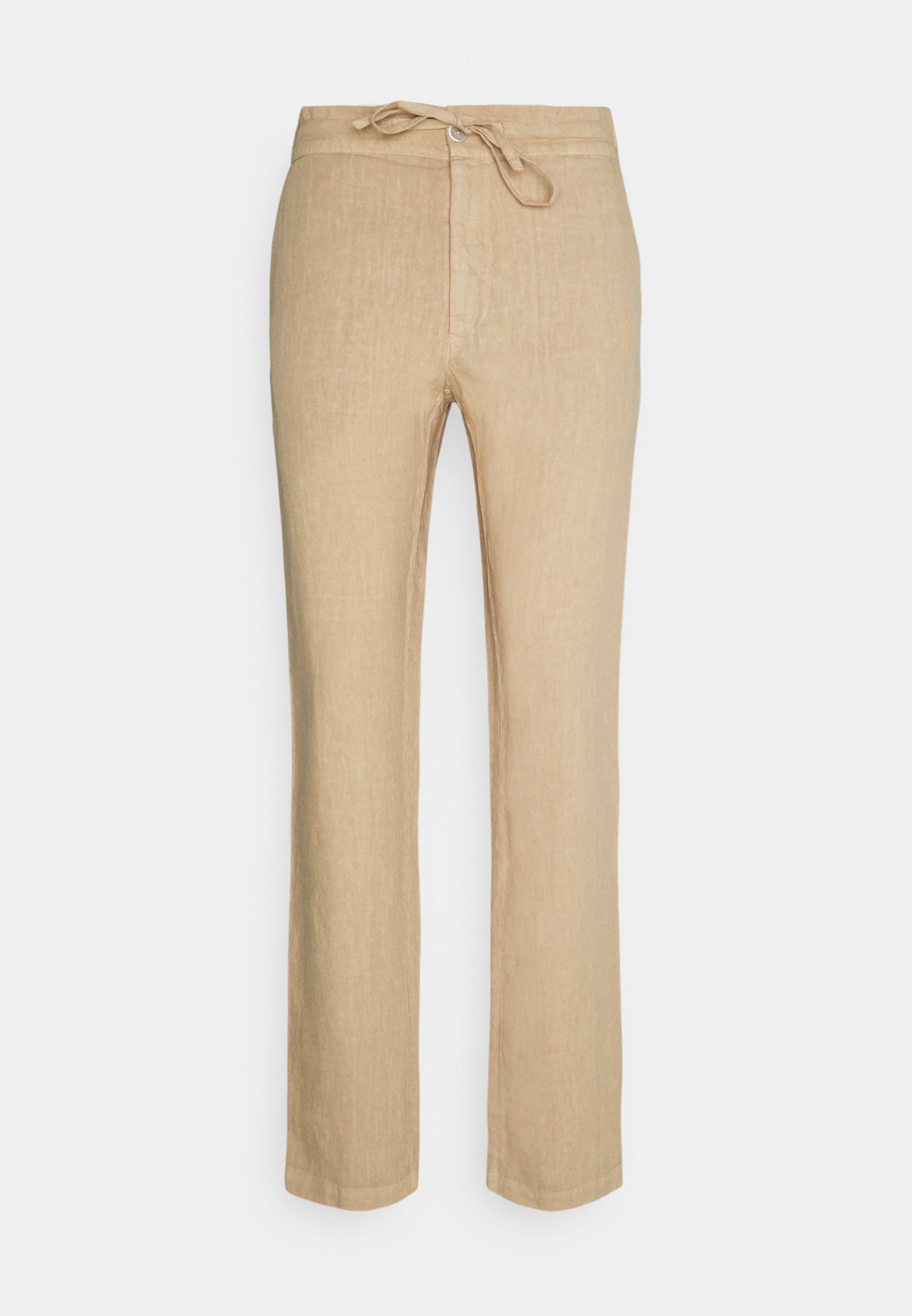 120% Lino TROUSERS - Pantaloni - cookie/beige - Zalando.it