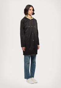 Lauren Ralph Lauren REVERSIBLE HOODED ANORAK - Parka - black/birch tan