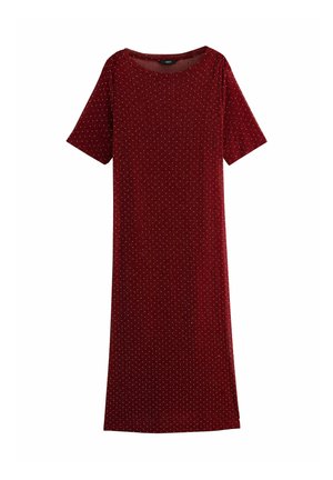 Vestido informal - burgundy red
