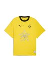 HOOPS DORTMUND - T-shirts print - faster yellow