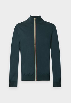 Paul Smith, MEN CARDIGAN ZIP - Cardigan - green