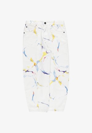 Stella McCartney Kids, PANTALONI CON STAMPA UNISEX - Jeans baggy - bianco
