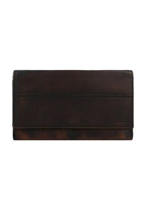 DESTRESSED RFID SCHUTZ  18.5 CM - Monedero - teak brown