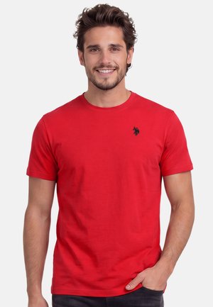 U.S. Polo Assn., USNaash - T-Shirt basic - rot-navy