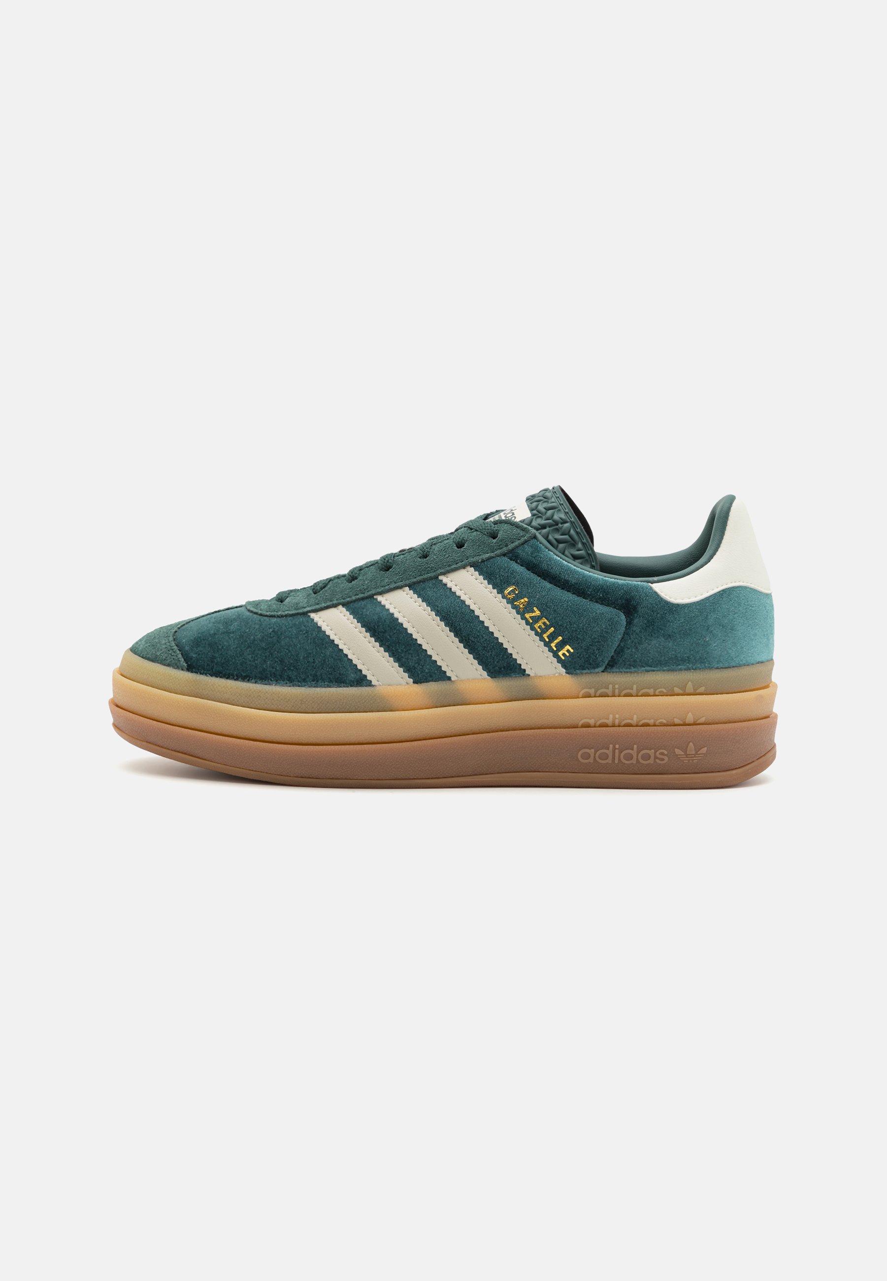 ★adidas★ガゼルボールドスニーカー Mineral Green Putty Grey Amazon.com | Adidas Originals Gazelle Bold - Women's (IG4391