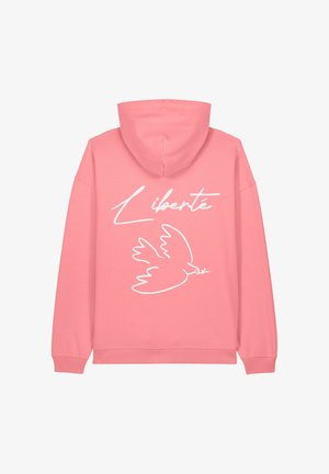 Mira Paris, LIBERTEBACK EMBROIDERY HEAVYWEIGHT - Felpa con cappuccio - pink