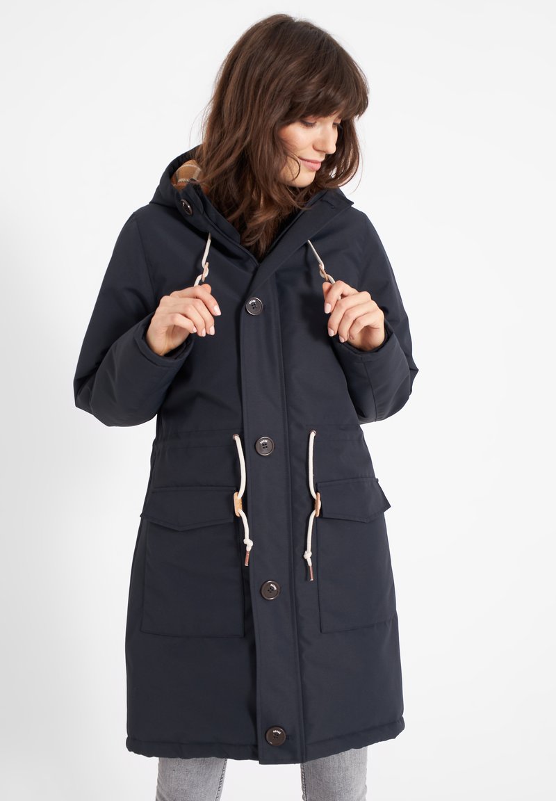 Derbe FESTHOLM - Wintermantel - navy check