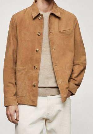 Veste en cuir - brown