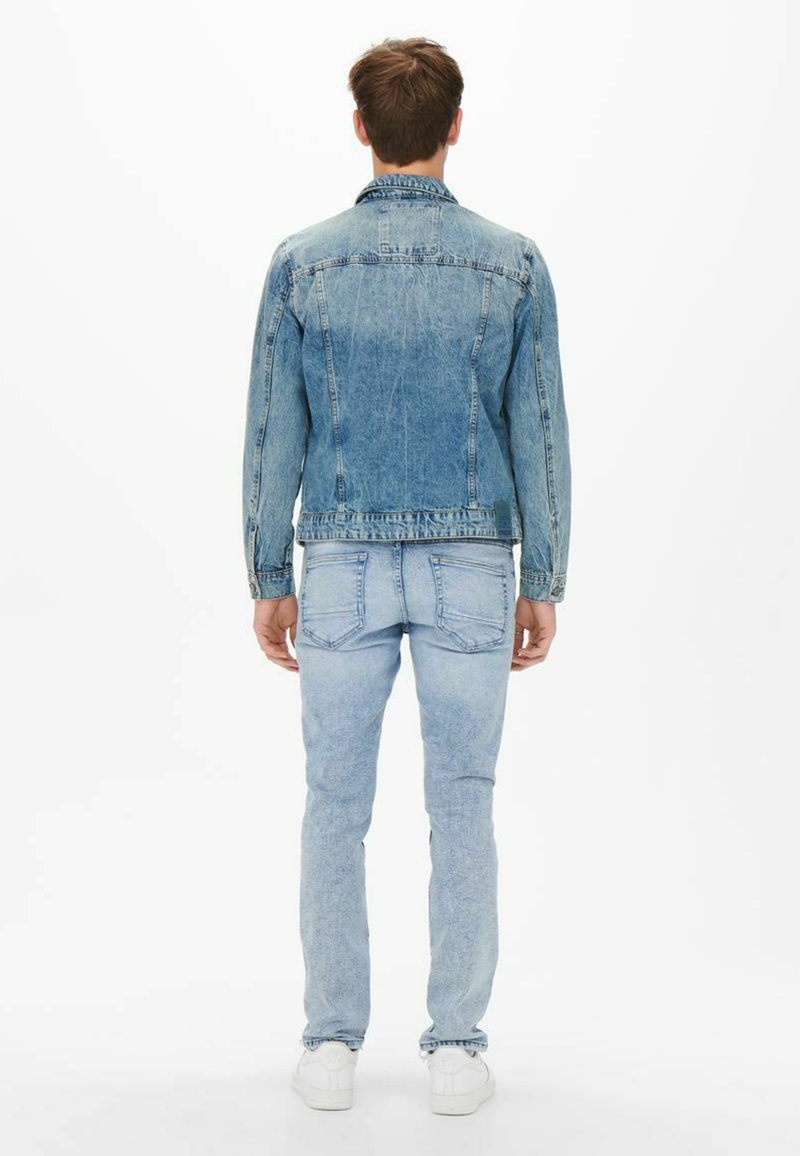 Herren Skinny Fit | Only & Sons SLIM FIT ONSLOOM Jeans Slim Fit blue denim - UX03866 Herren Skinny Fit | Only & Sons SLIM FIT ONSLOOM Jeans Slim Fit blue denim - UX03866