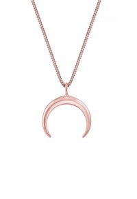 Elli HALF MOON - Halskæder - rose gold-coloured