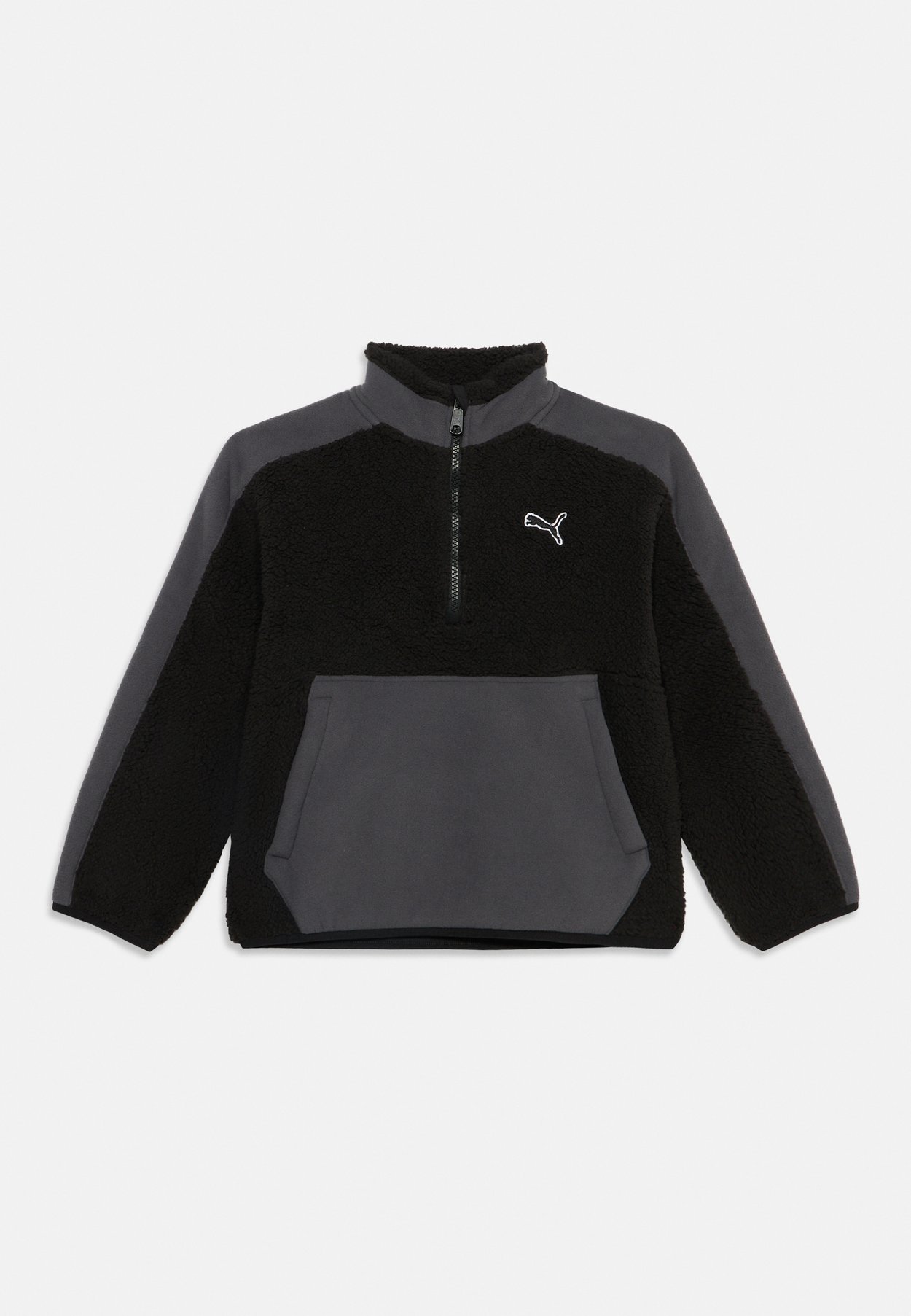 PUMA ELEVATED WINTERIZED RELAXED HALF-ZIP UNISEX - Fleece jumper - black