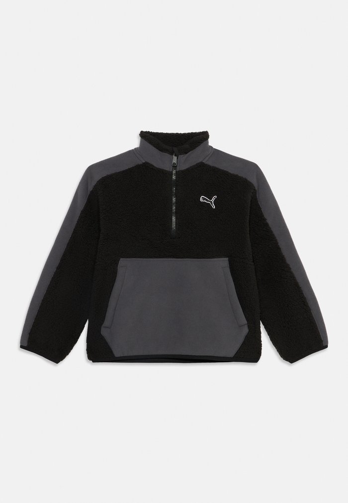 PUMA ELEVATED WINTERIZED RELAXED HALF-ZIP UNISEX - Fleece jumper - black