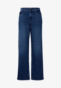 PULZ PZVEGA Jeans baggy dark blue denim/blu Zalando