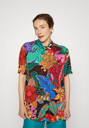 LEOPARDS - Button-down blouse - black cool